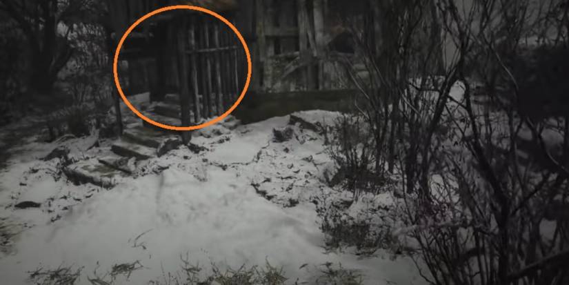 Resident Evil Village Shack Leading To The Reservoir