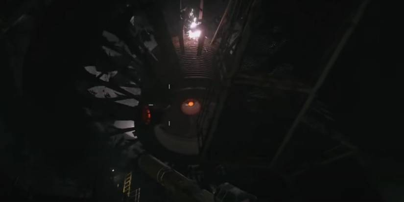 Resident Evil Village Shooting Out The Lights On The Ceiling Fan