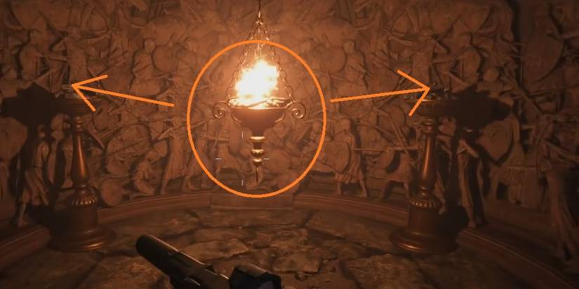 Resident Evil Village Solving The Fire And Brazier Puzzle