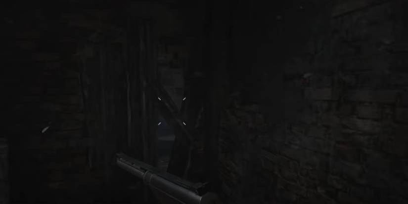 Resident Evil Village Spotting Another Wooden Barrier