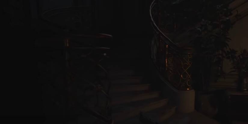 Resident Evil Village Staircase Past The Courtyard