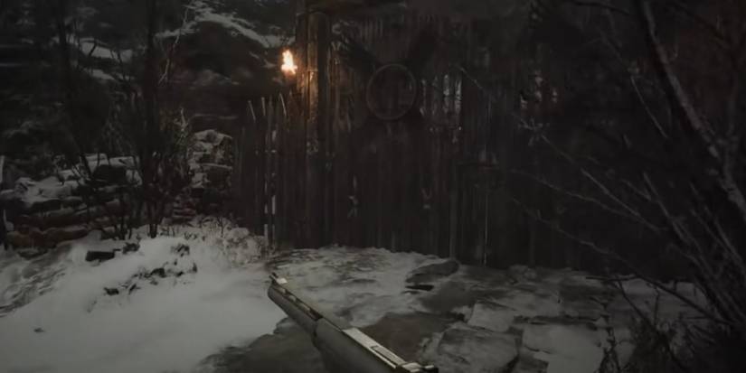 Resident Evil Village The Entrance To House Beneviento