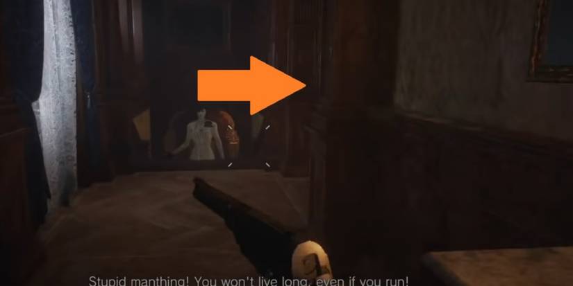 Resident Evil Village Turning Right When Facing Lady Dimitrescu