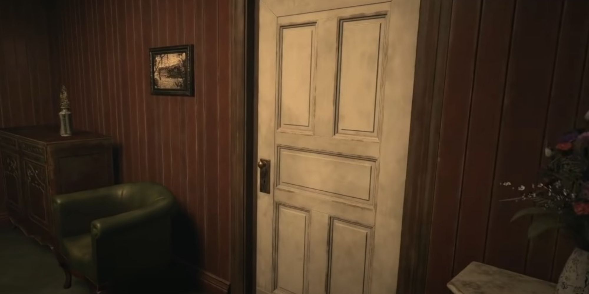 Resident Evil Village Using Door By The Elevator