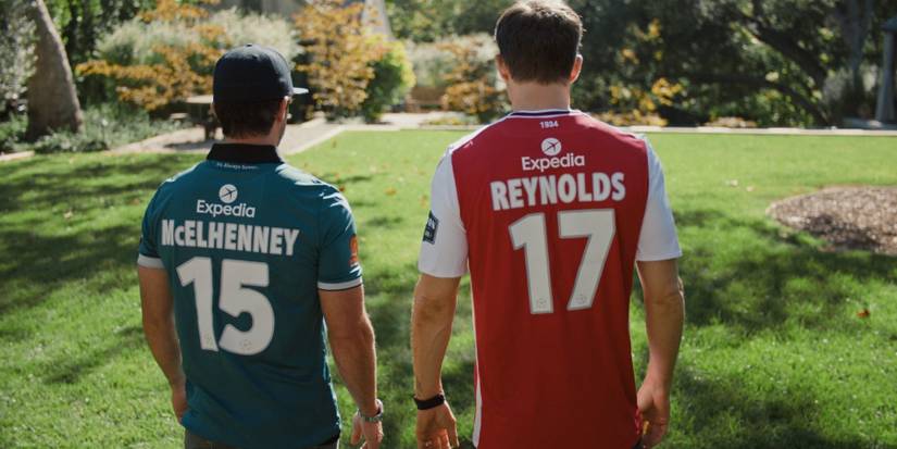 Ryan Reynolds and Rob McElhenney's Wrexham AFC home and away shirts kits