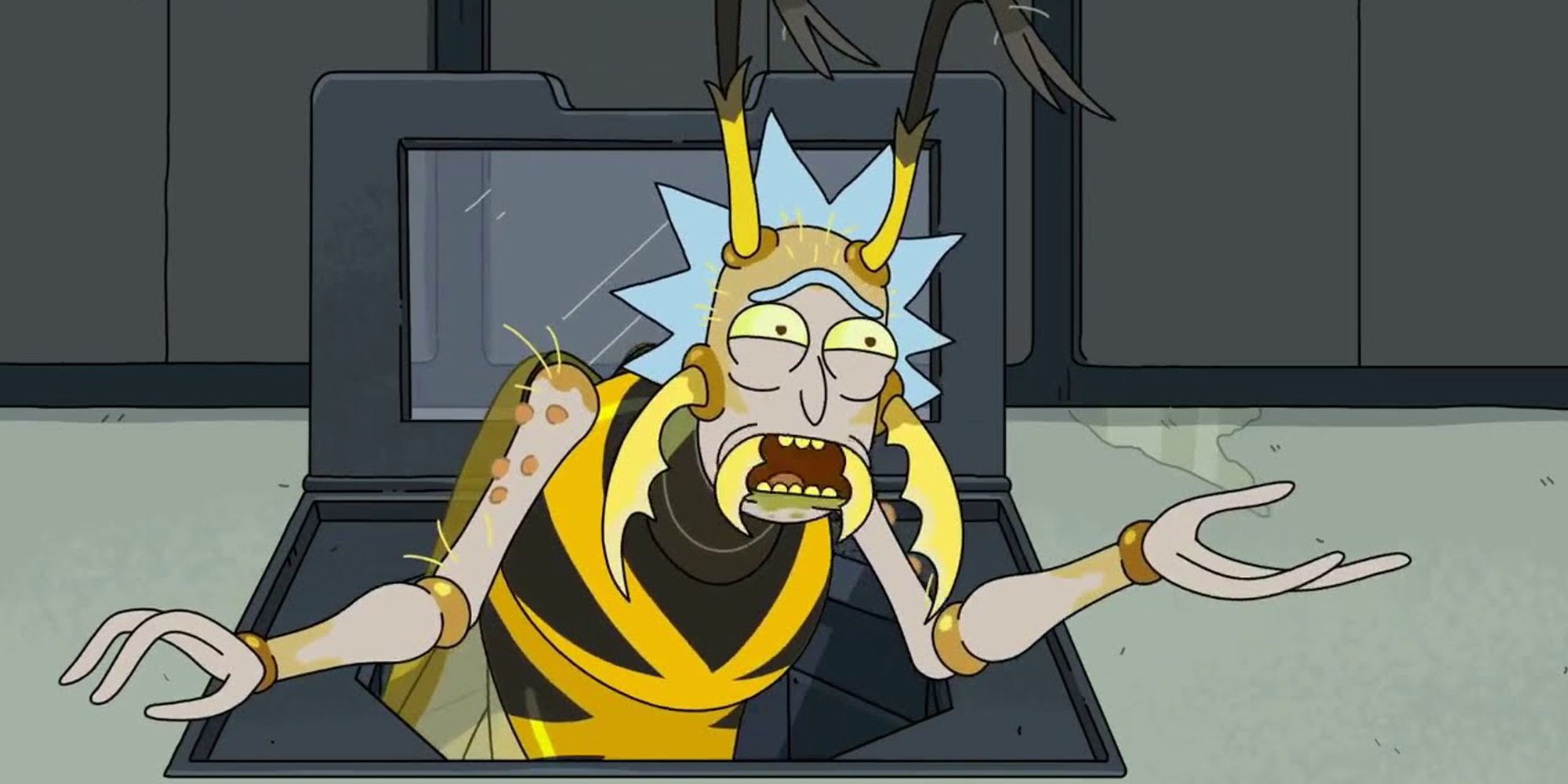 Wasp Rick In Rick And Morty