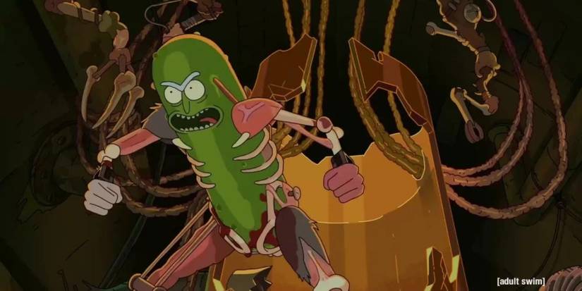 Rick and Morty_Pickle Rick Action