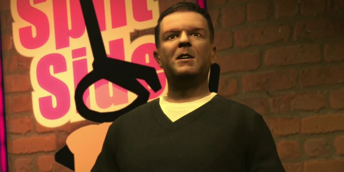 Ricky Gervais in Grand Theft Auto 4