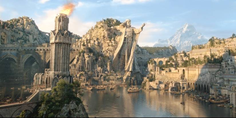 Rings of Power Ep 3 arrival in Numenor