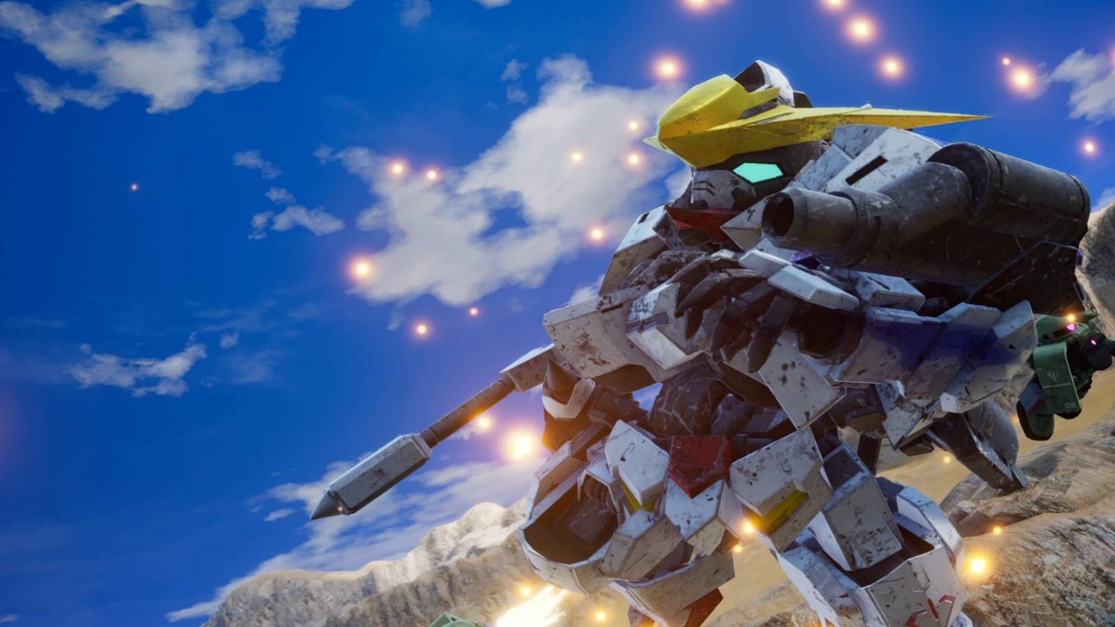 SD Gundam Battle Alliance - Jumping