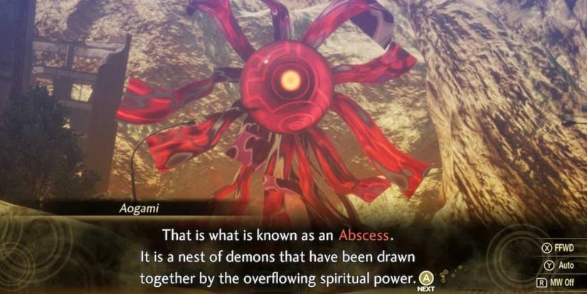 SMT 5 Abscess in-game description