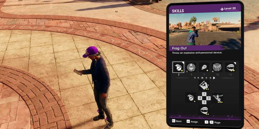 Saints Row Skill Phone