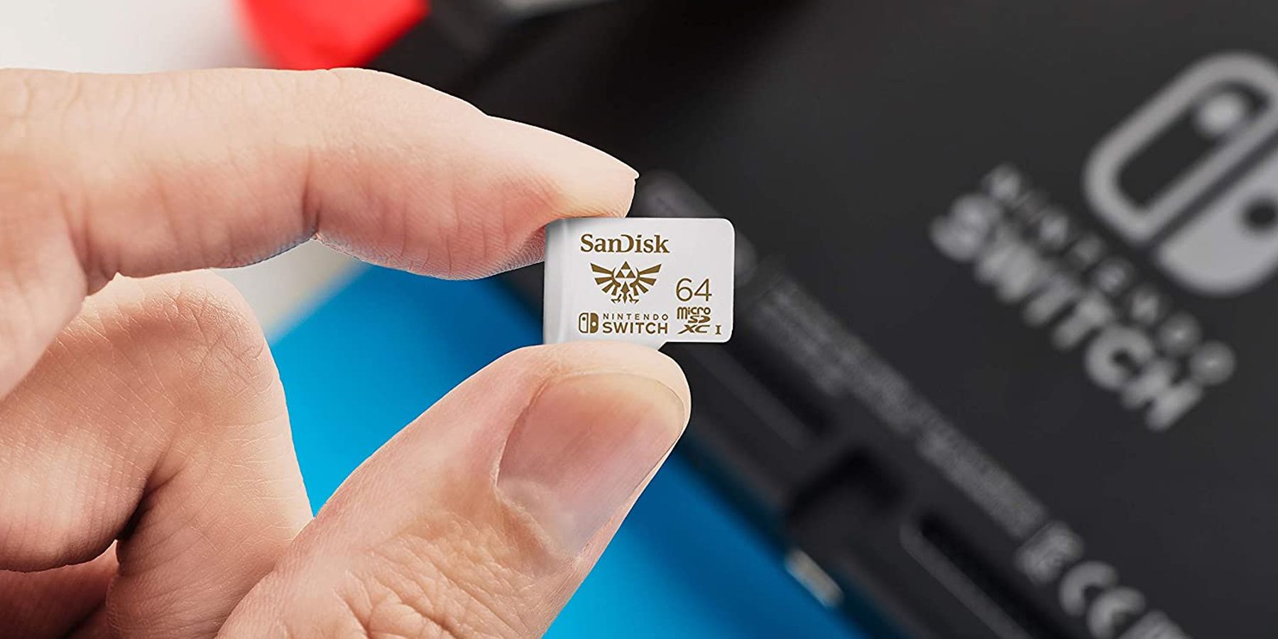 Карта памяти SanDisk Micro SDXC Nintendo Switch