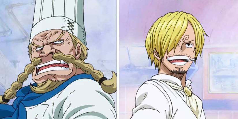Sanji and Zeff From One Piece