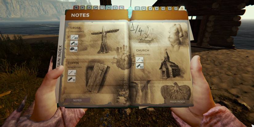 Schematics in the forest