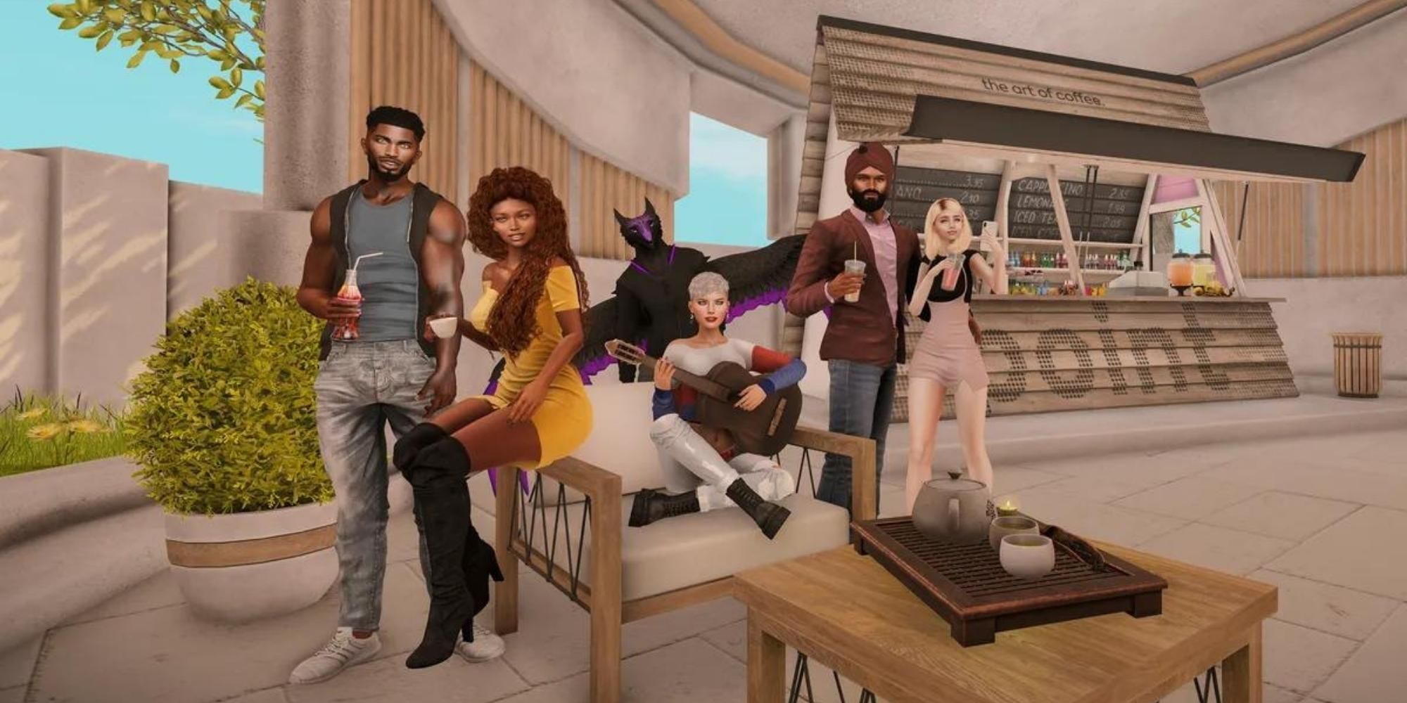 characters in Second Life