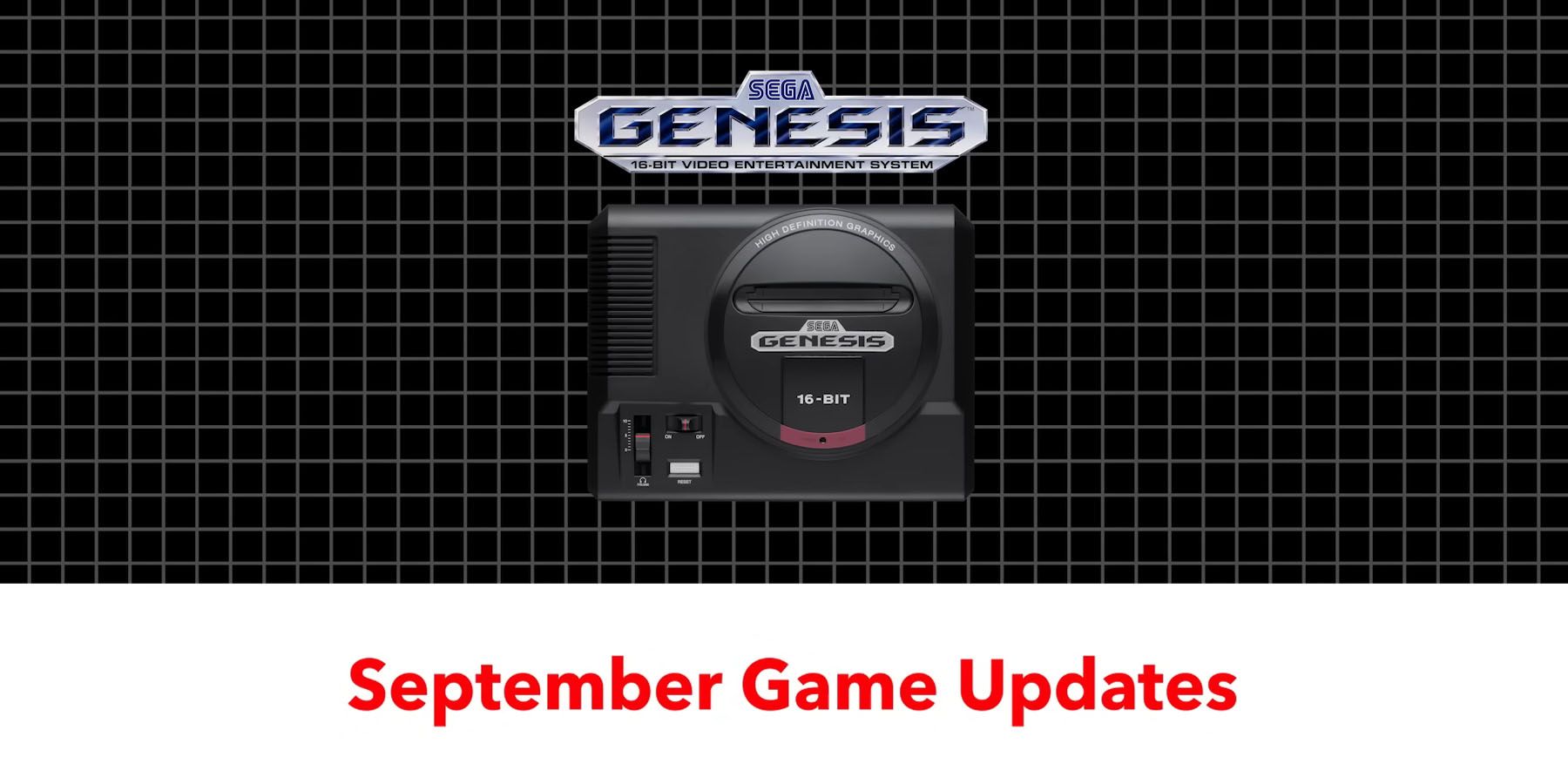 Sega Genesis Сентябрь NSO
