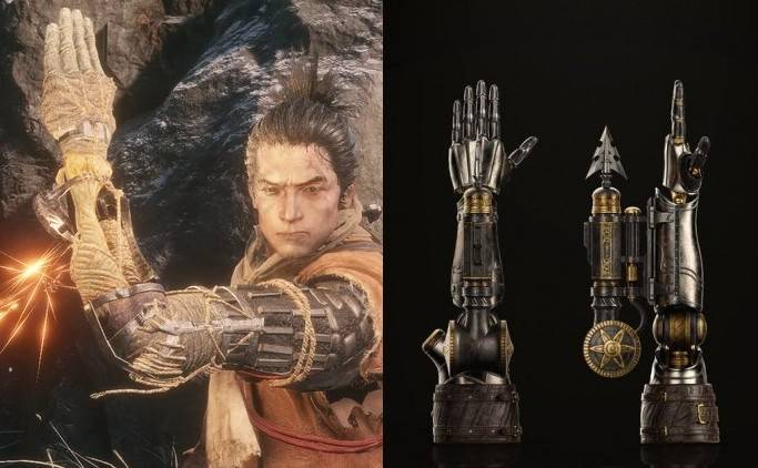 Sekiro Prosthetic Arm Side by Side Lies of P Legion Arm