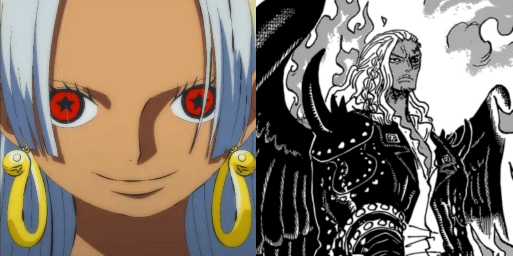 Seraphim boa hancock and king one piece