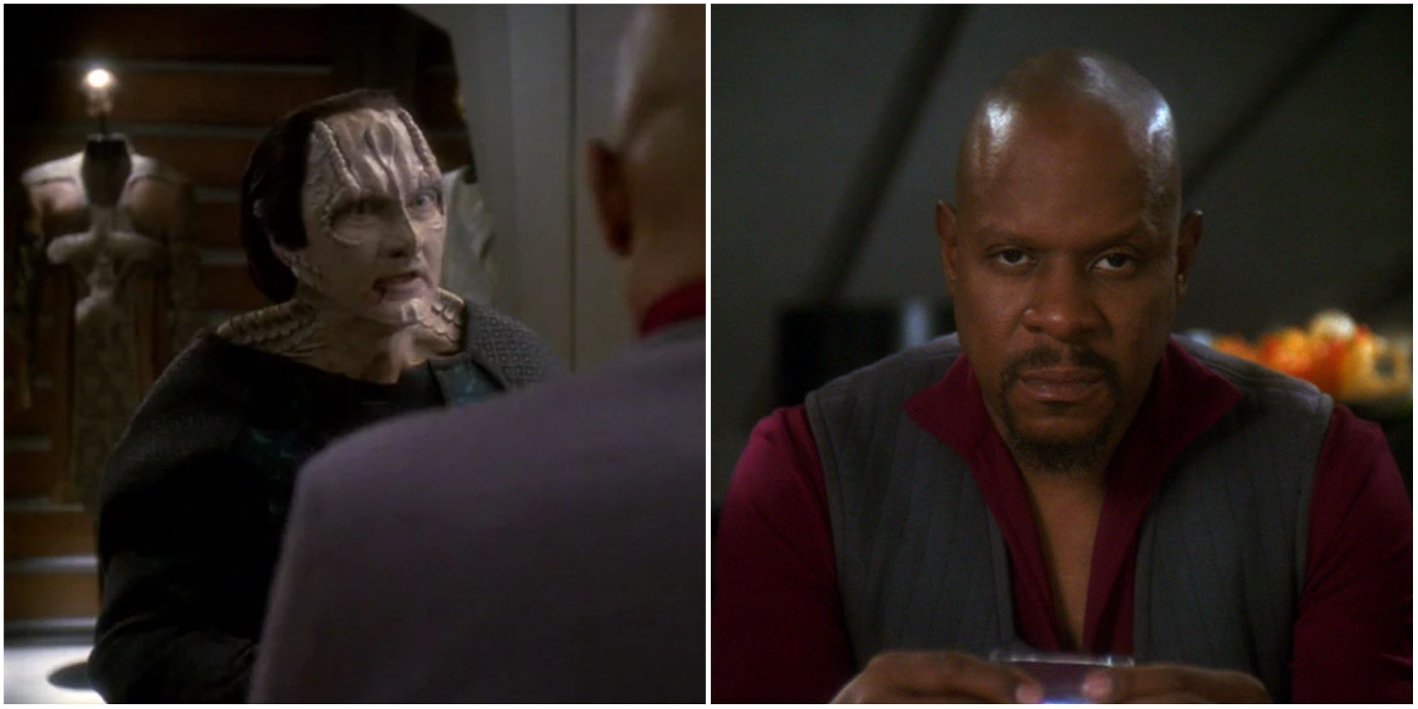 Sisko and Garak in Star Trek: Deep Space Nine