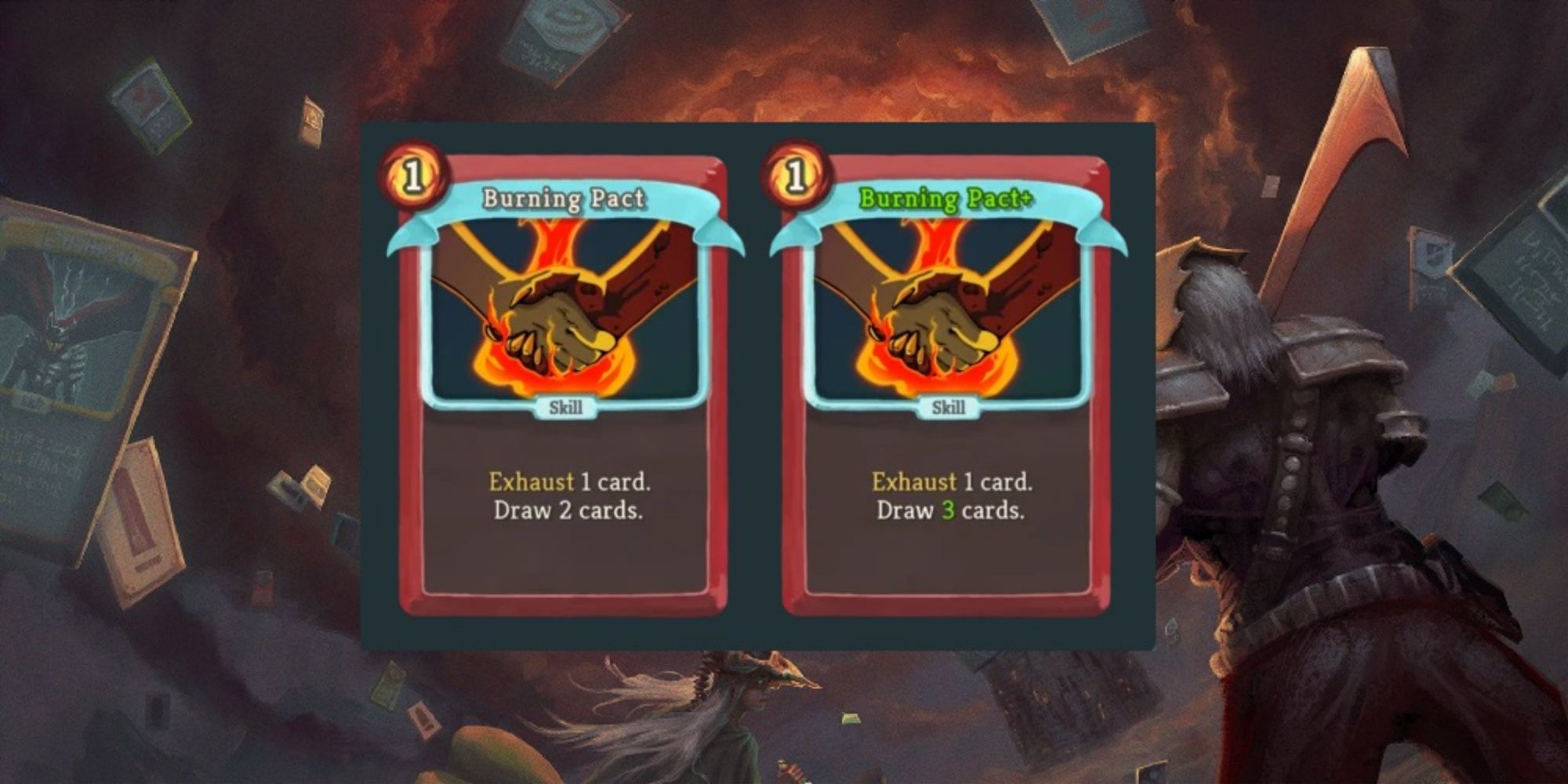 Slay The Spire Ironclad Burning Pact Card