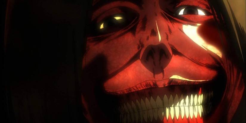 Smiling Titan in Attack on Titan