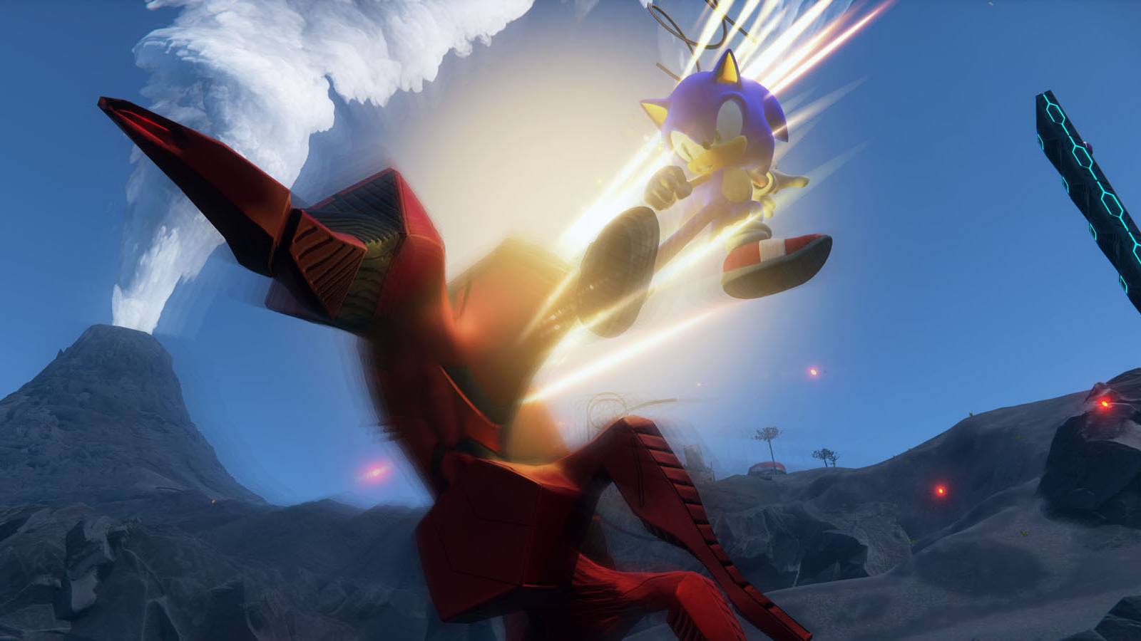 Sonic Frontiers Dive Kick