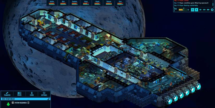 Space Haven gameplay