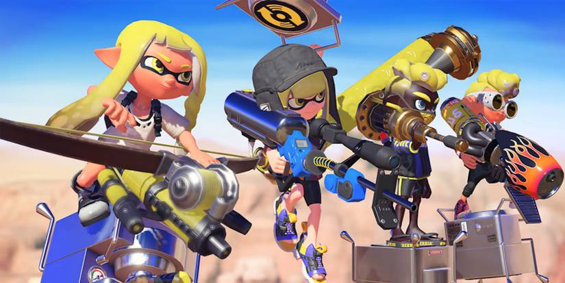 Splatoon 3 - Four People