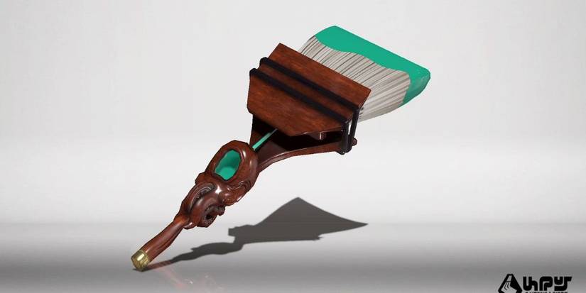 Splatoon 3 Octobrush render