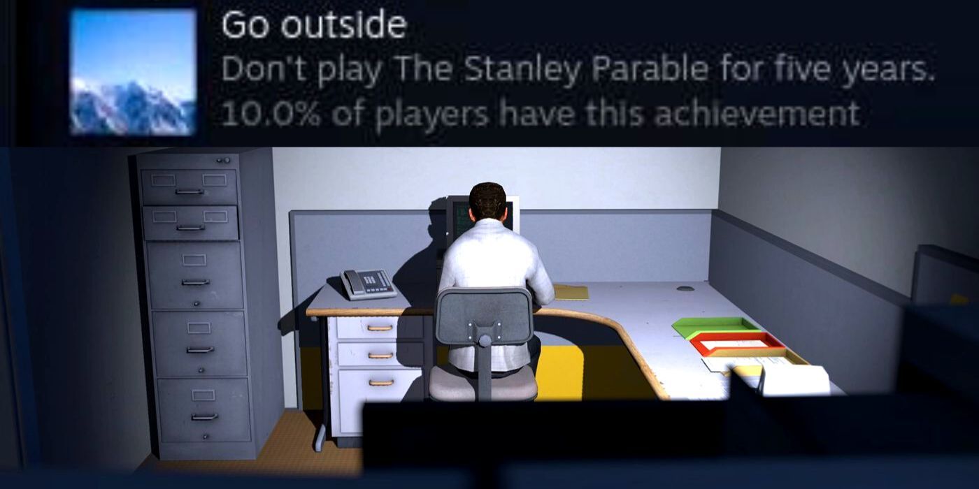 Stanley Parable Go Outside Achievement