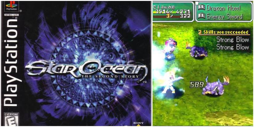 Star Ocean The Second Story Playstation 1 RPG