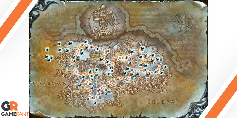 Storm Peaks Farming Route WotLK