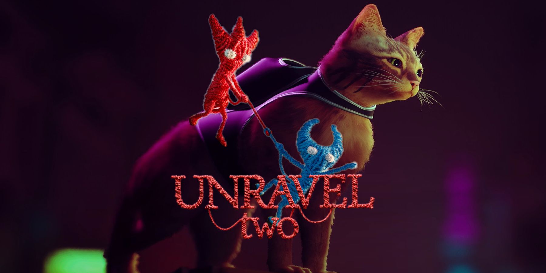 Stray and Unravel 2's logo