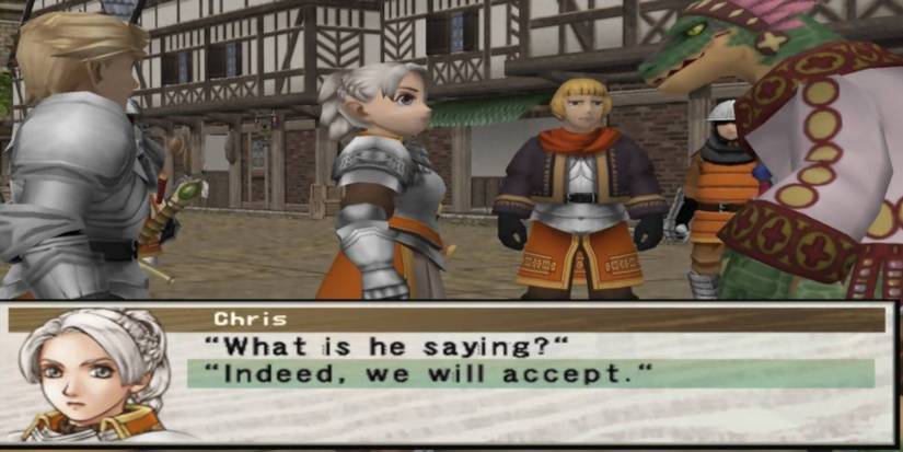 Suikoden 3 Chris dialogue choice