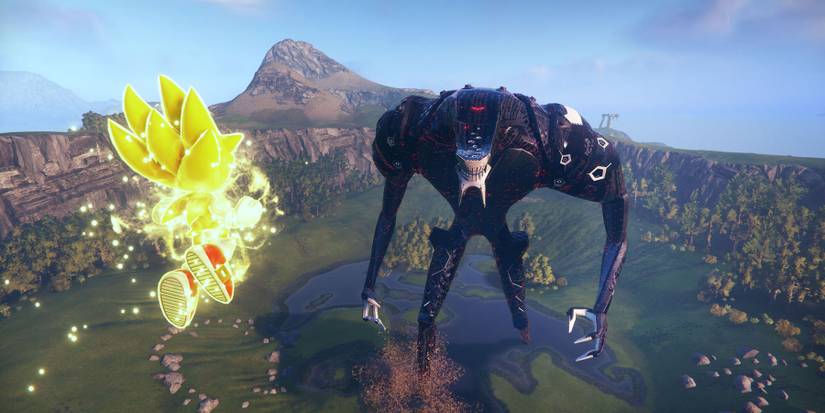 Super Sonic vs Titan Sonic Frontiers