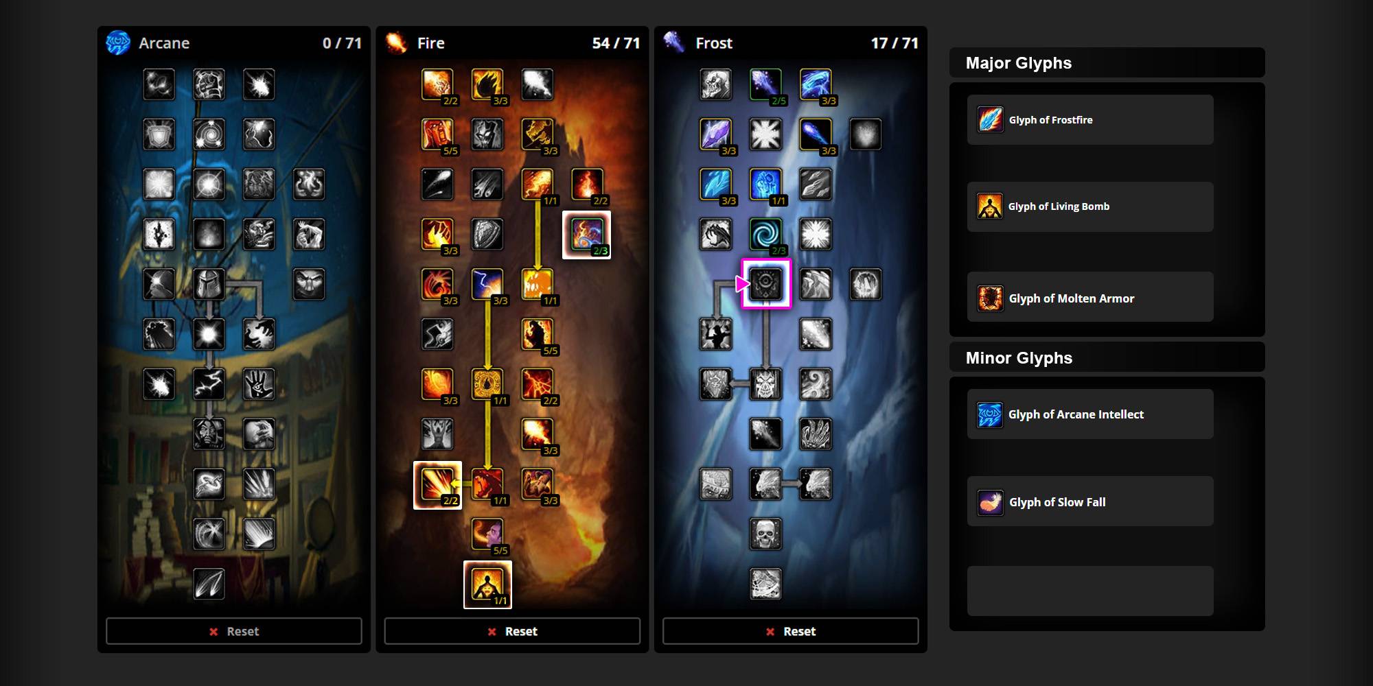Fire mage wotlk pvp