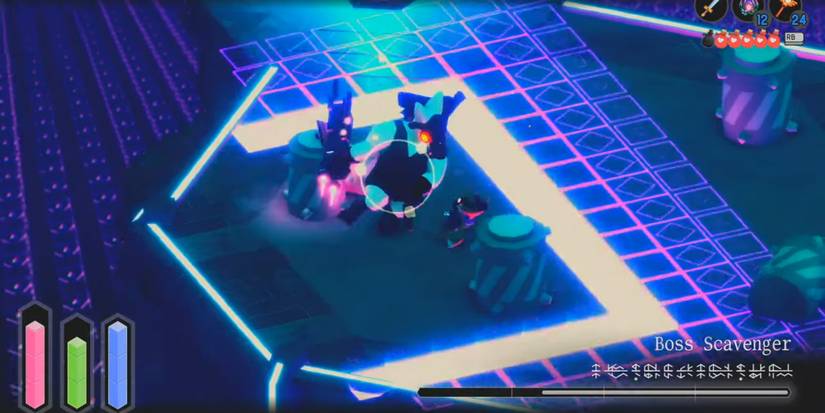 Tunic - Boss Scavenger Wave Attack