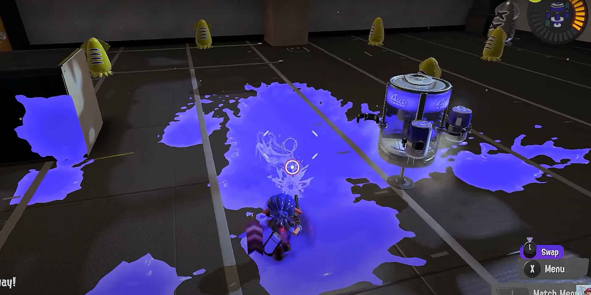 The Tacticooler provides energy drinks in Splatoon 3