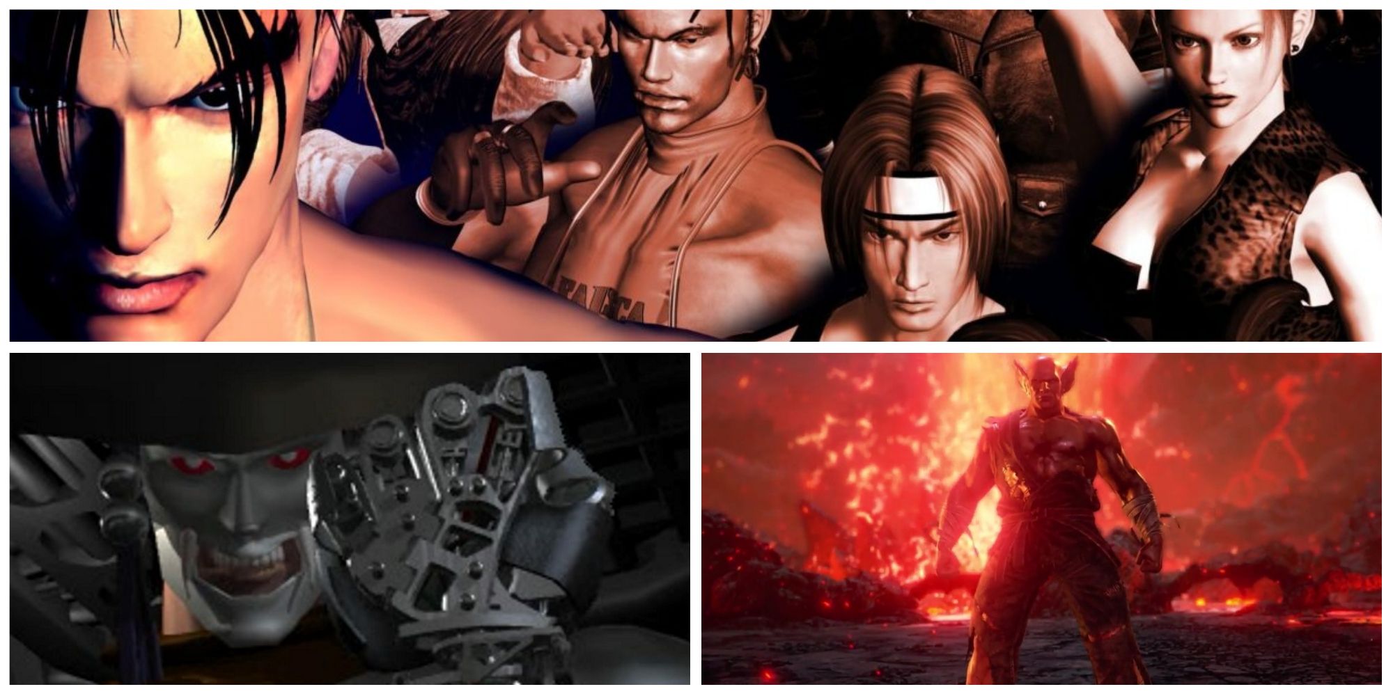 Iconic Tekken Moments — Tekken 3 Roster T2 Yoshimitsu T7 Heihachi