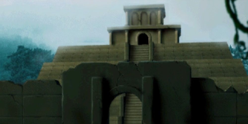 The Temple of the Ancients as it appears in Final Fantasy 7