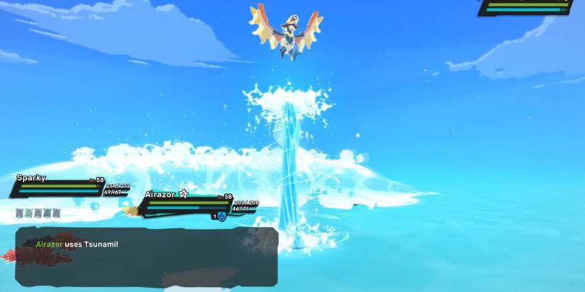 Temtem Tsunami is found by returning the lost pendant to Clara