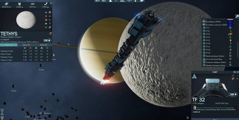 spaceship in Terra Invicta