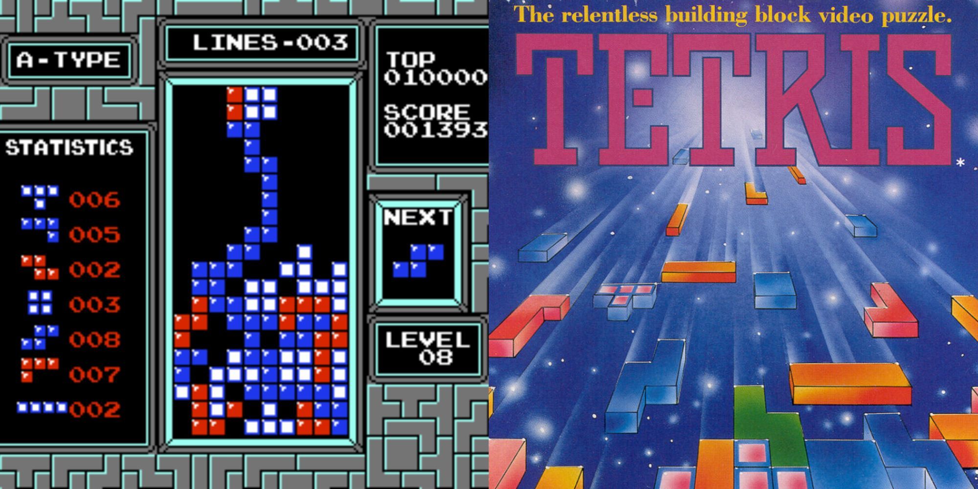 Nes best sale classic tetris