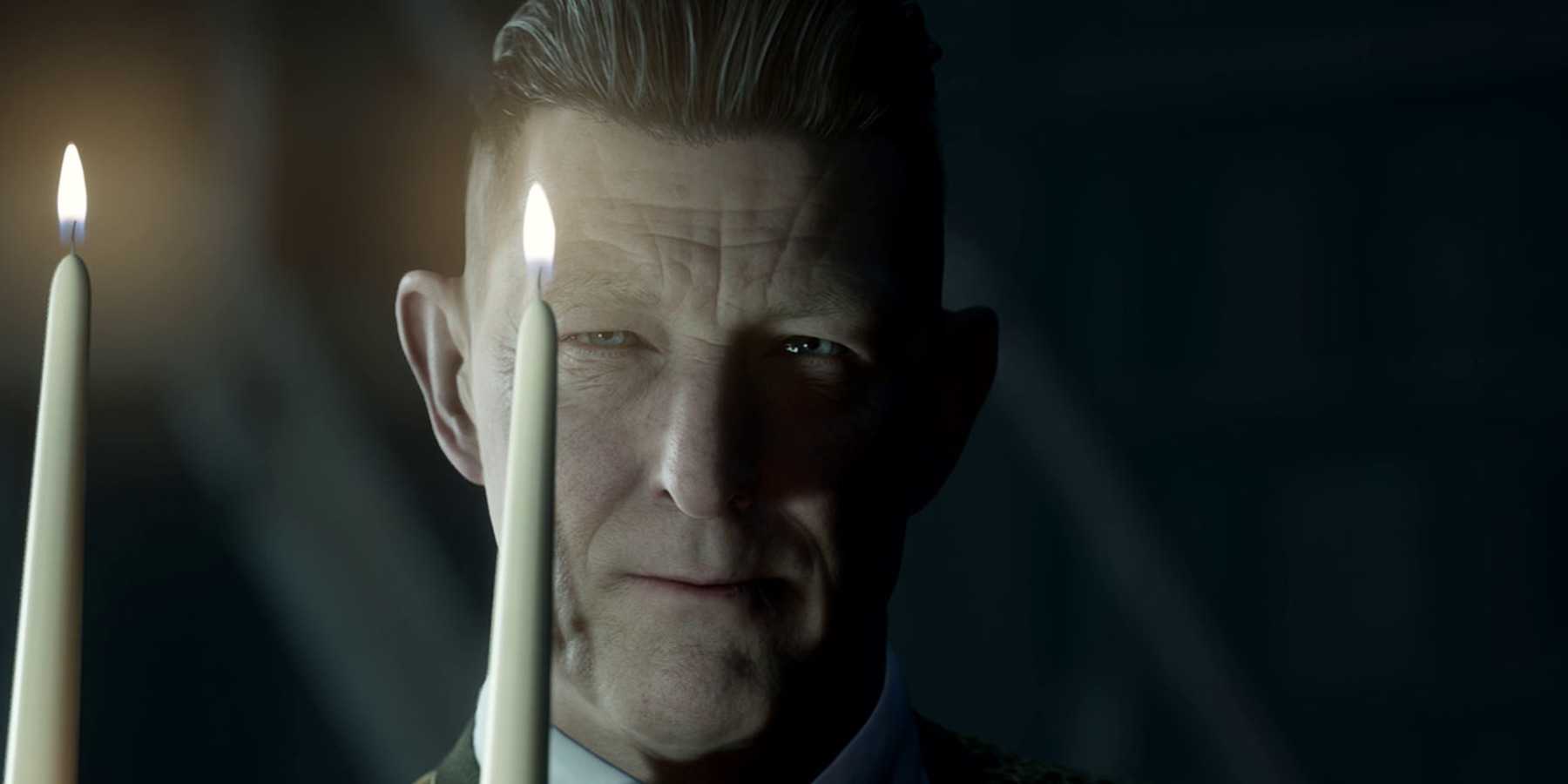The Curator candles di The Dark Pictures Anthology Man Of Medan Little Hope
