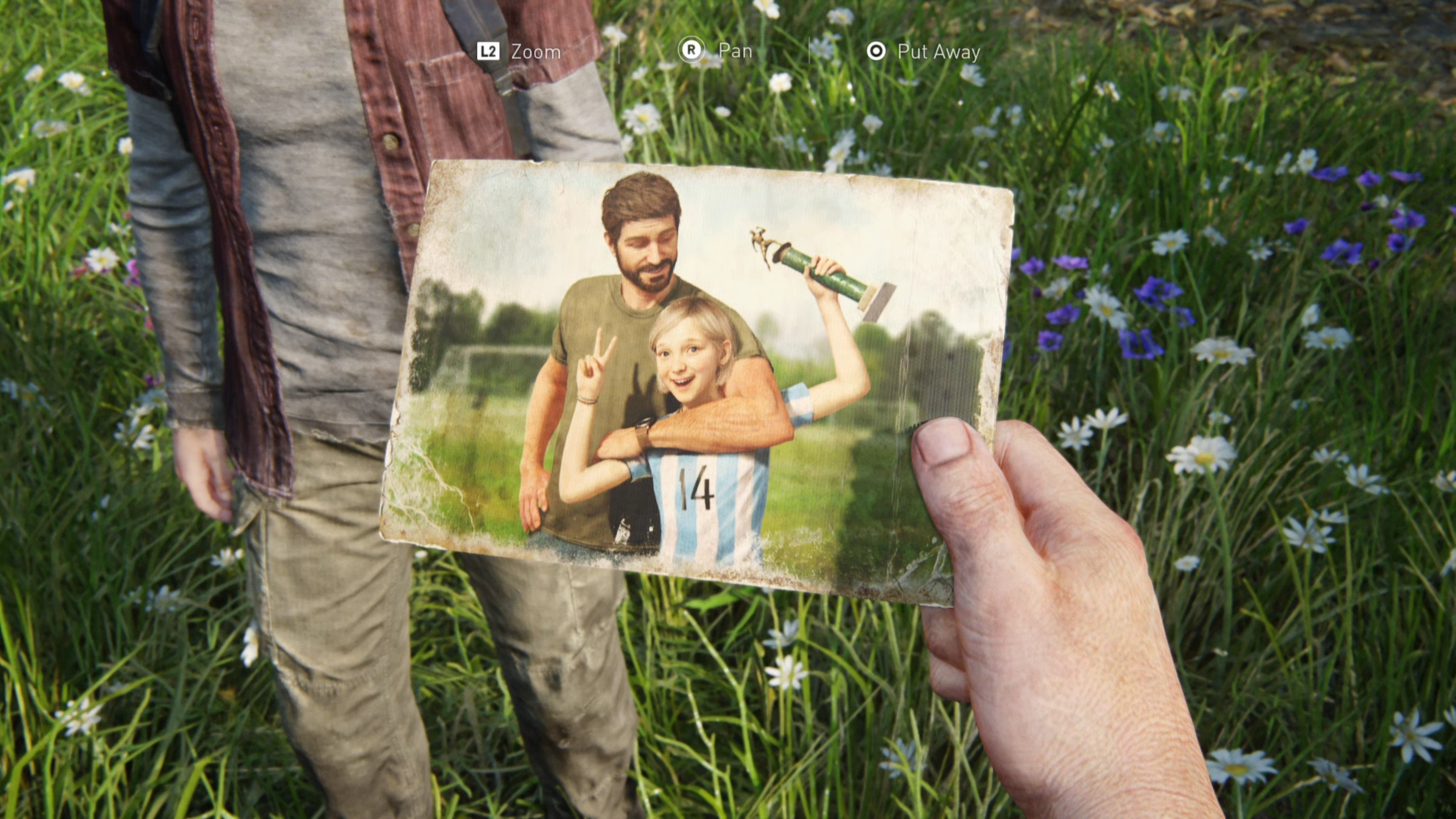 The Last of Us Part I Artifacts Joel & Sarah Photo