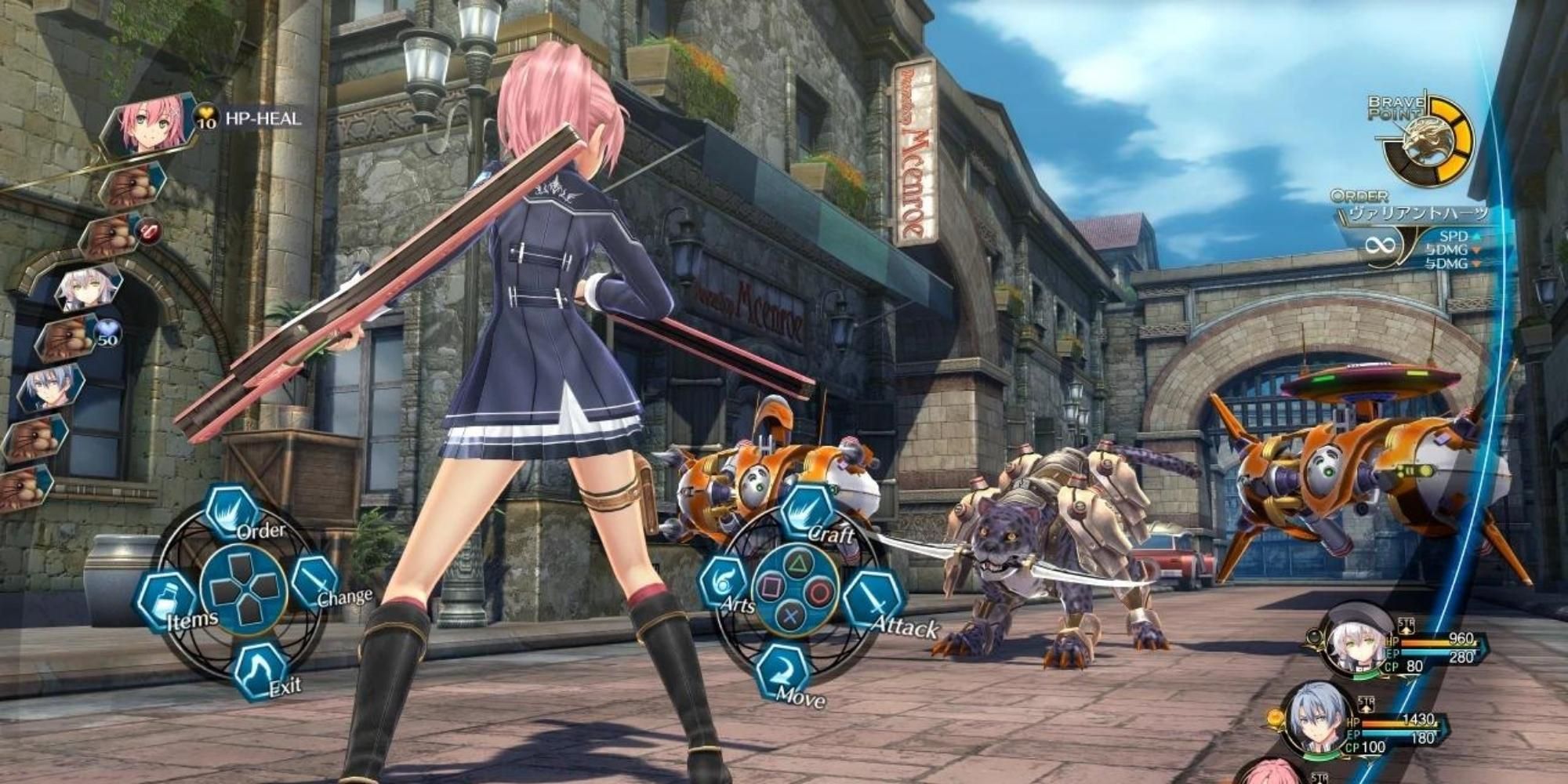 battle in The Legend Of Heroes Trails Of Cold Steel 2