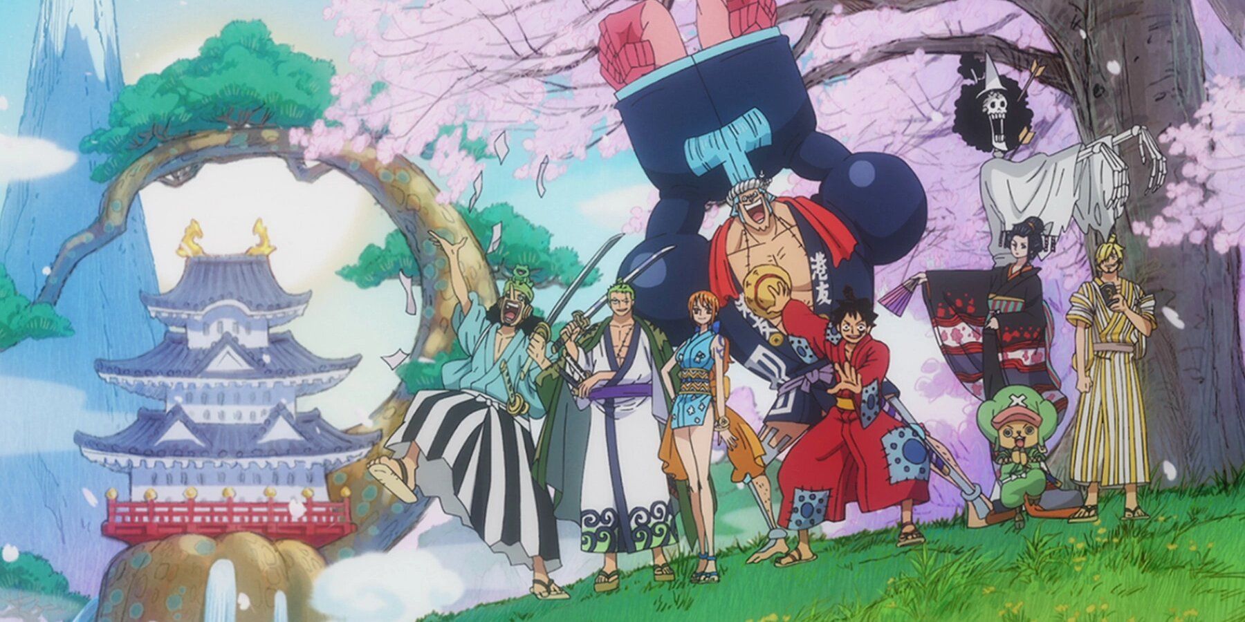 The Straw Hats in Wano