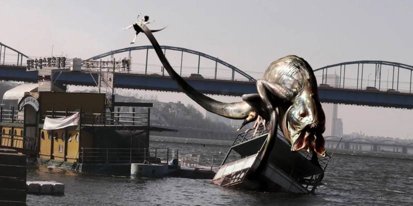 The Host Gwoemul monster in river