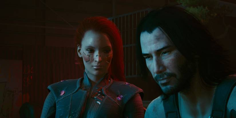 The suicide ending in Cyberpunk 2077